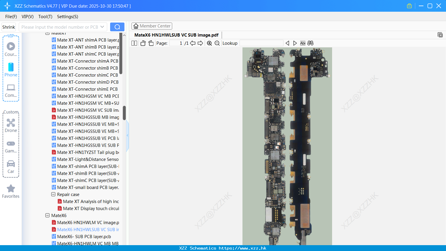 Huawei MateX6 HN1HWLSUB VC SUB Image